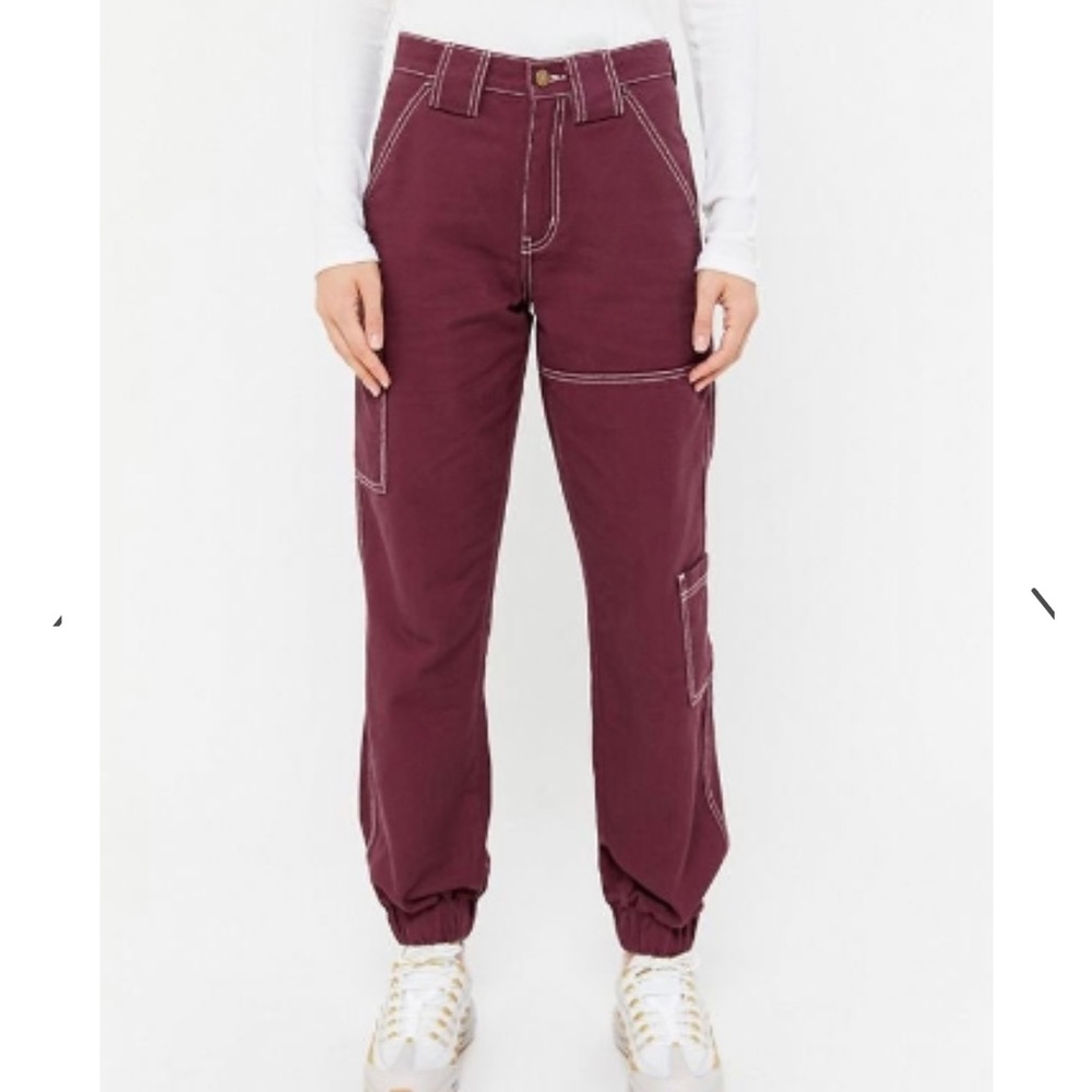 BDG High Waisted Jogger Cargo Jean